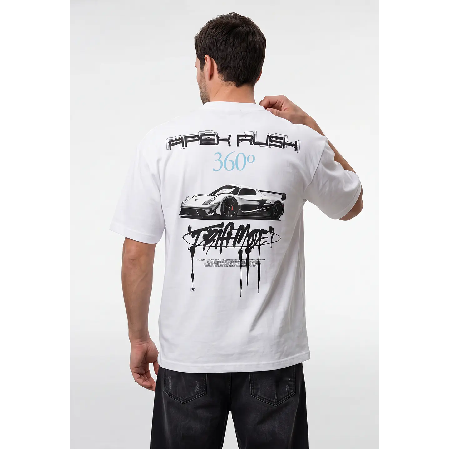 Polera Urbana Hombre Blanco 1