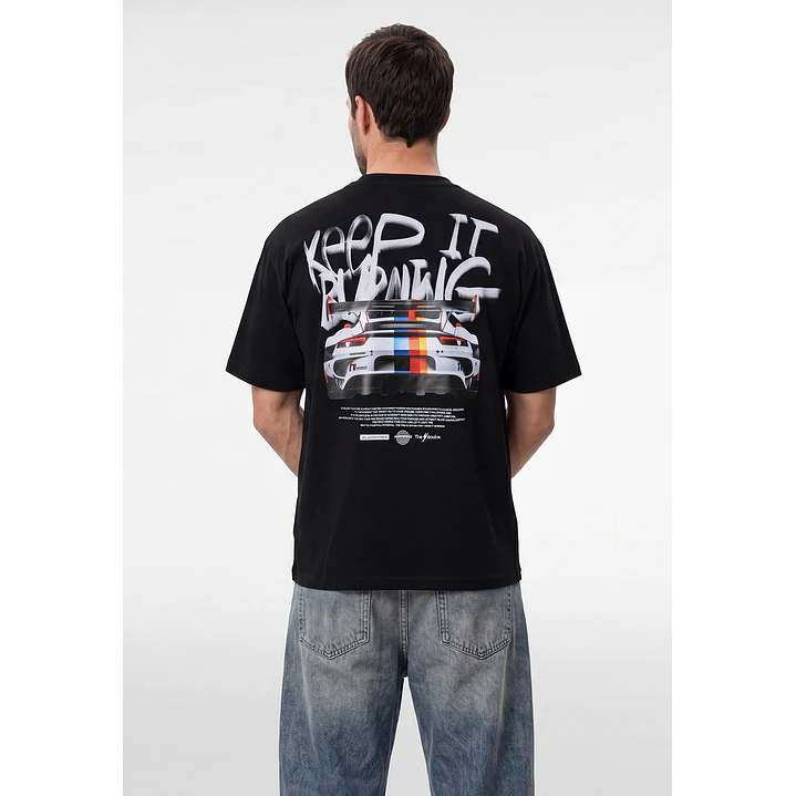 Polera Urbana Hombre Negro 3