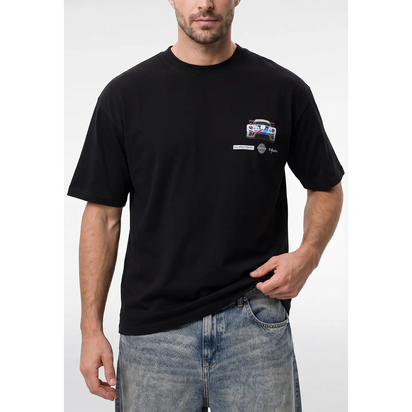 Polera Urbana Hombre Negro 3