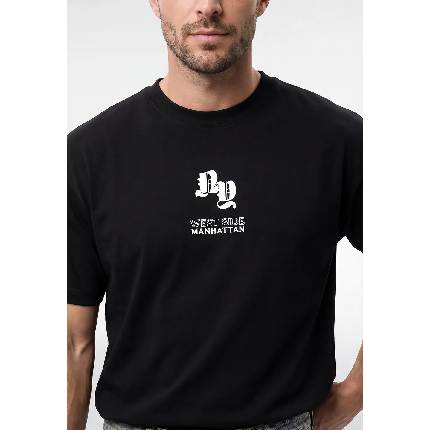 Polera Forever Hombre Negro 4