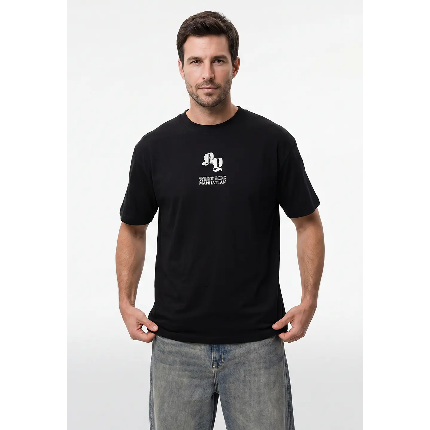 Polera Forever Hombre Negro 1