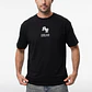Polera Placa Hombre Negro - Miniatura 1