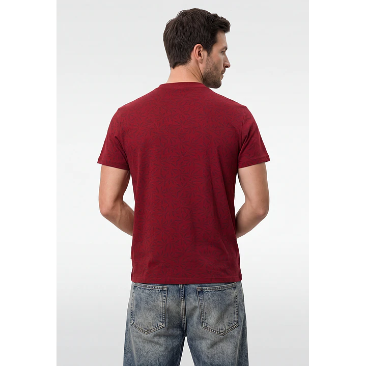 Polera Frases Hombre Rojo 3