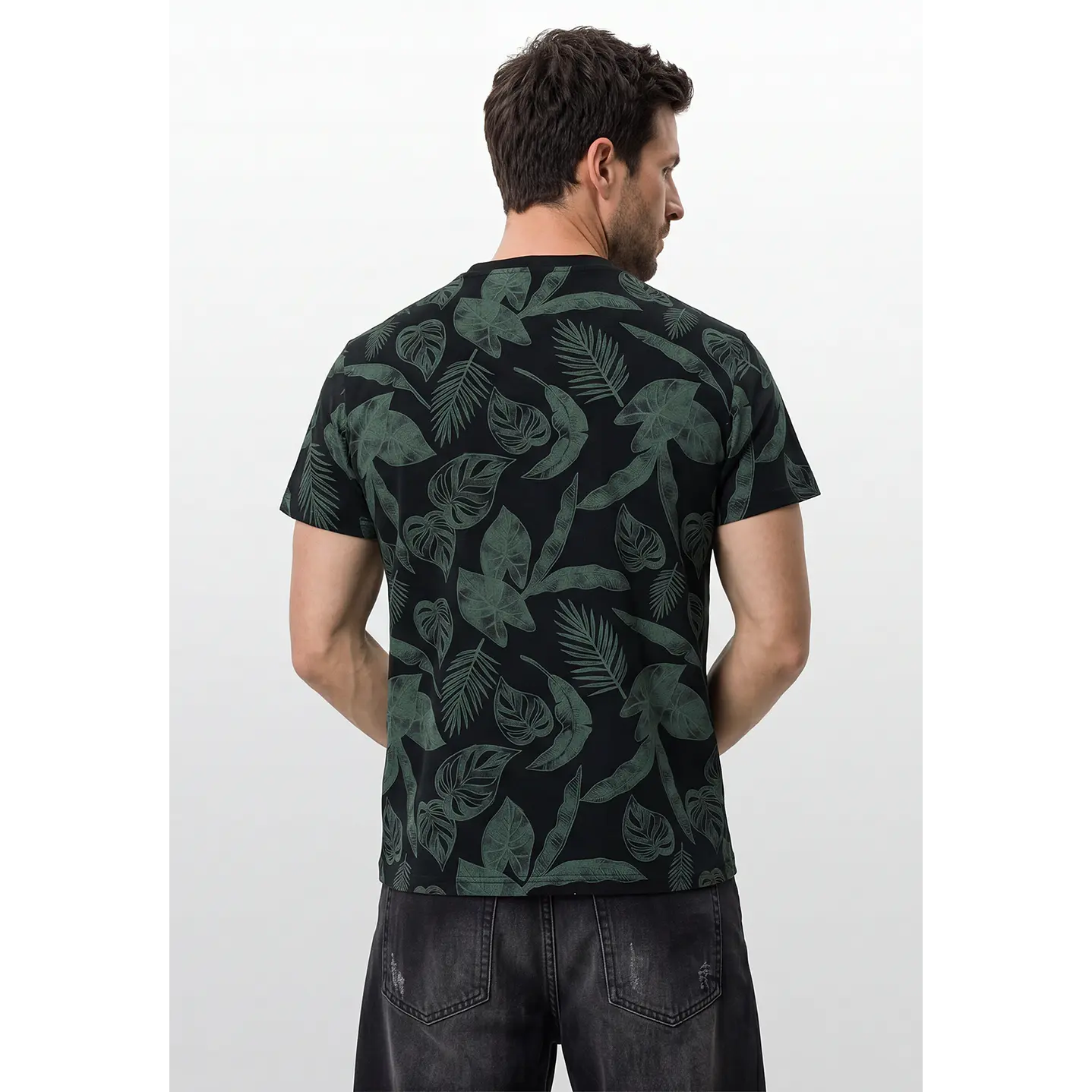 Polera Frases Hombre Negro 3