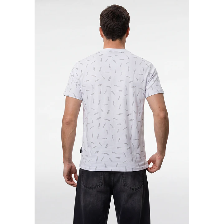 Polera Frases Hombre Blanco 3
