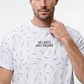 Polera Frases Hombre Blanco - Miniatura 2
