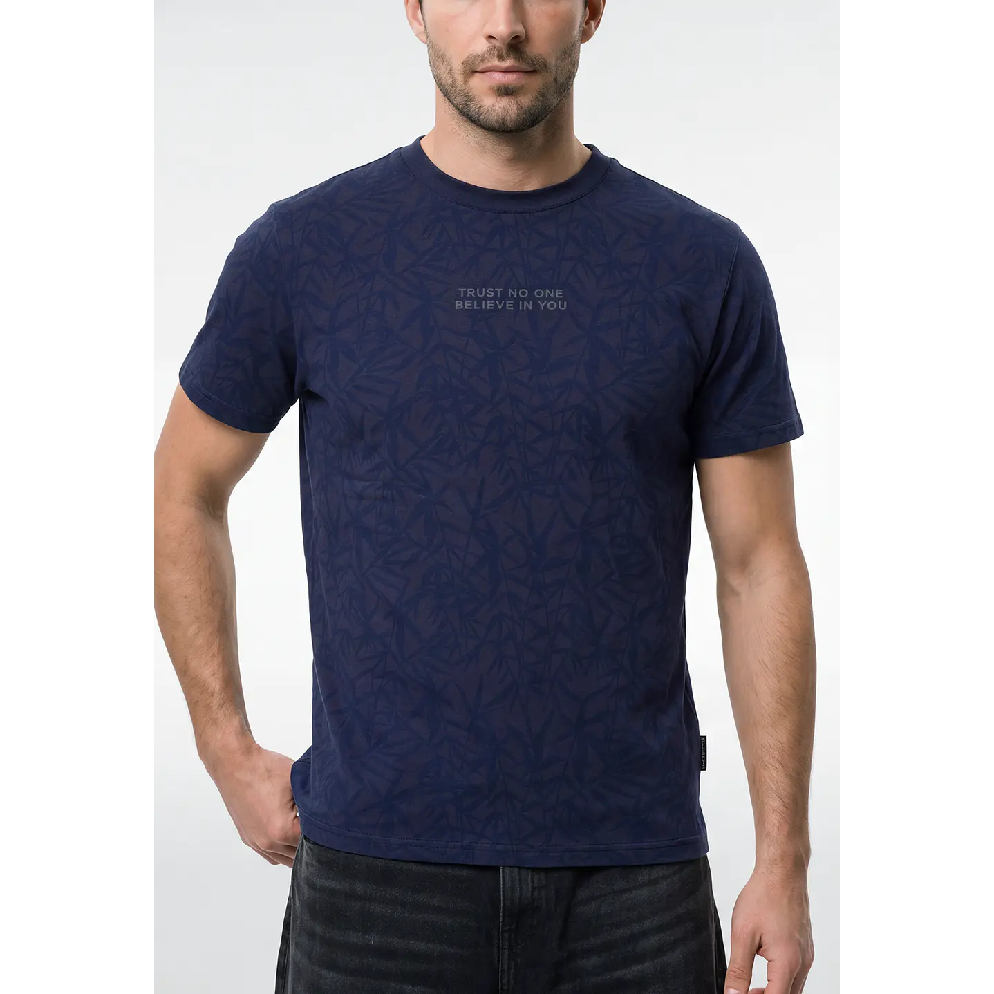 Polera Frases Hombre Azul 2