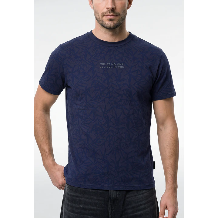 Polera Frases Hombre Azul 2