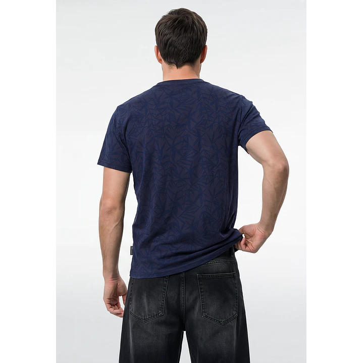 Polera Frases Hombre Azul 3