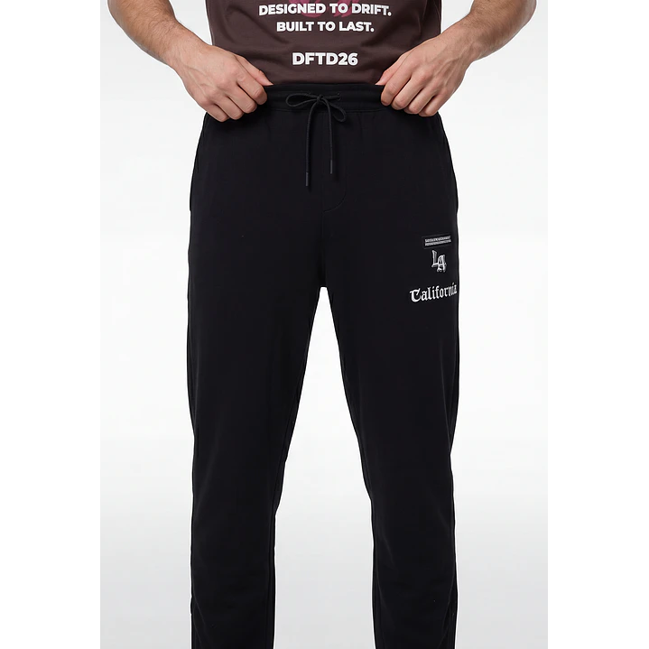 Buzo California Regular Hombre Negro 1