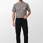 Buzo Regular Cargo Hombre Negro - Miniatura 4