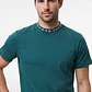 Polera Básica Hombre Verde - Miniatura 2