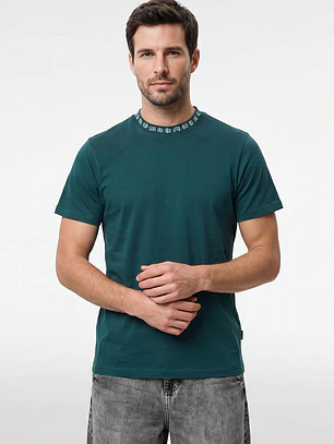 Polera Básica Hombre Verde
