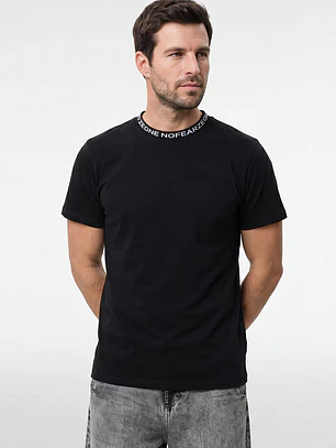 Polera Básica Hombre Negro