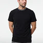 Polera Básica Hombre Negro - Miniatura 1