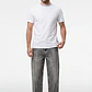 Polera Básica Hombre Blanco - Miniatura 4