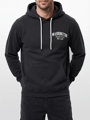 Polerón Casual Hombre Gris