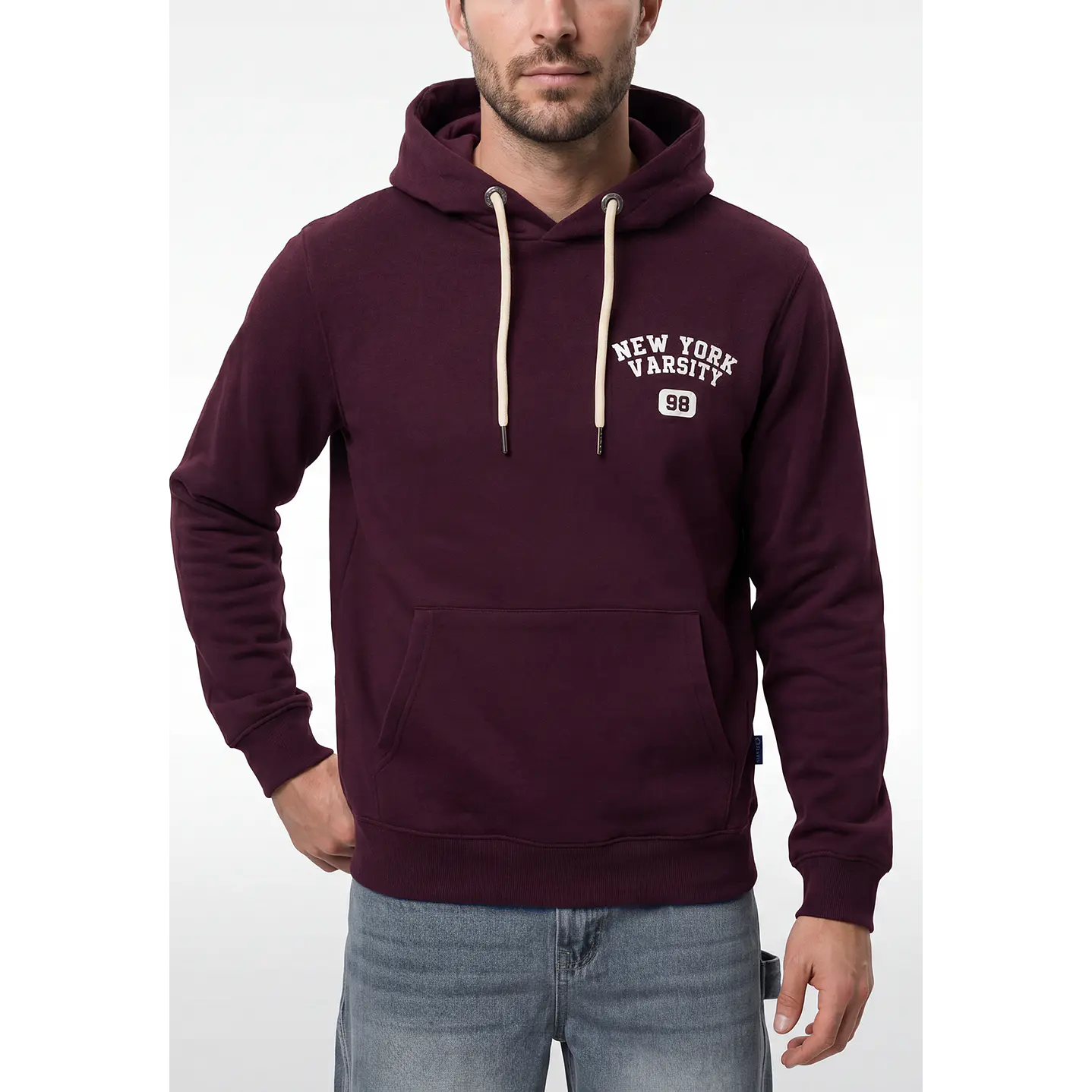 Polerón Casual Hombre Morado 2