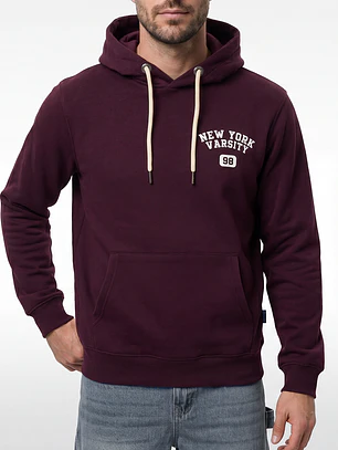 Polerón Casual Hombre Morado