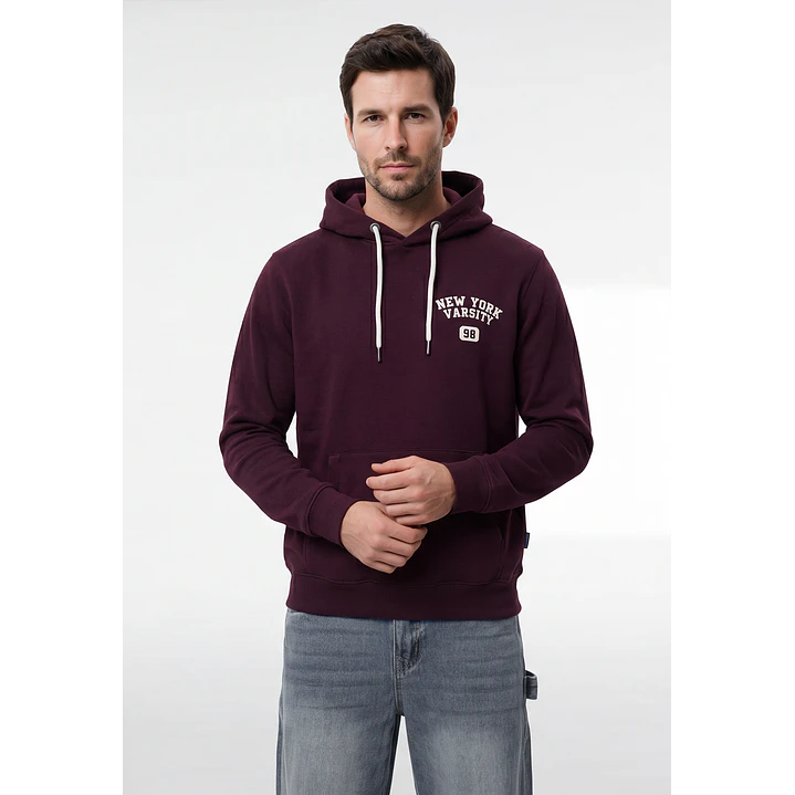 Polerón Casual Hombre Morado 1