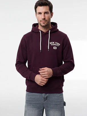 Polerón Casual Hombre Morado