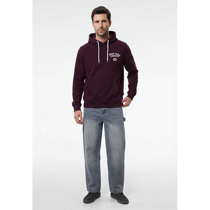 Polerón Casual Hombre Morado 4