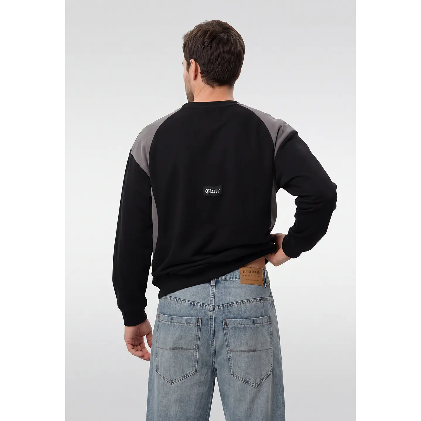 Polerón Moda Hombre Negro 2