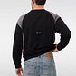 Polerón Moda Hombre Negro - Miniatura 3