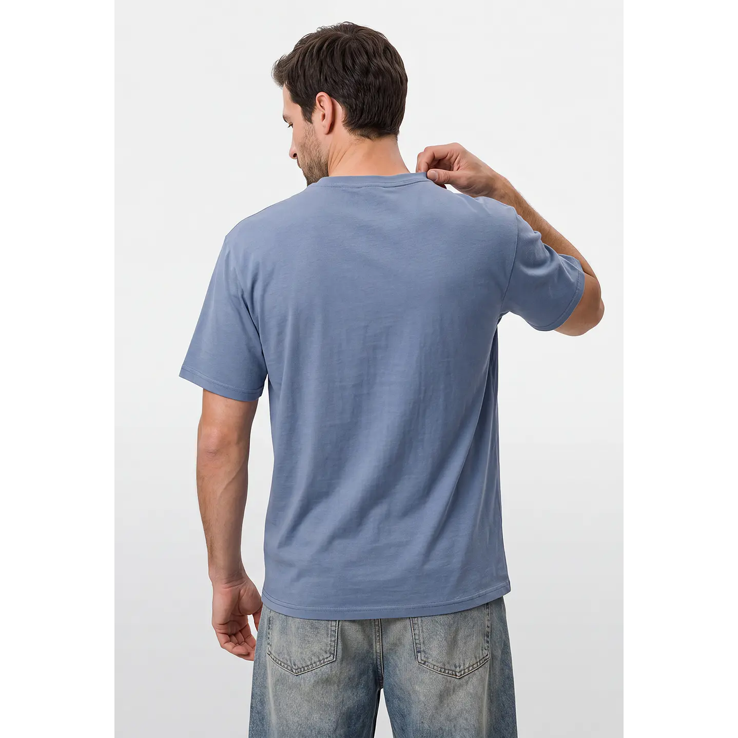 Polera Arizona Hombre Celeste 2