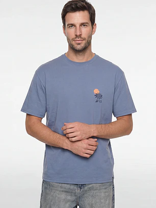 Polera Arizona Hombre Celeste