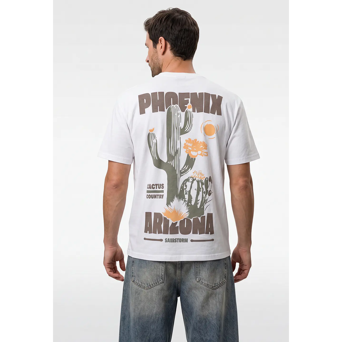 Polera Phoenix Hombre Blanco 2