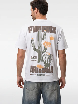 Polera Arizona Hombre Blanco