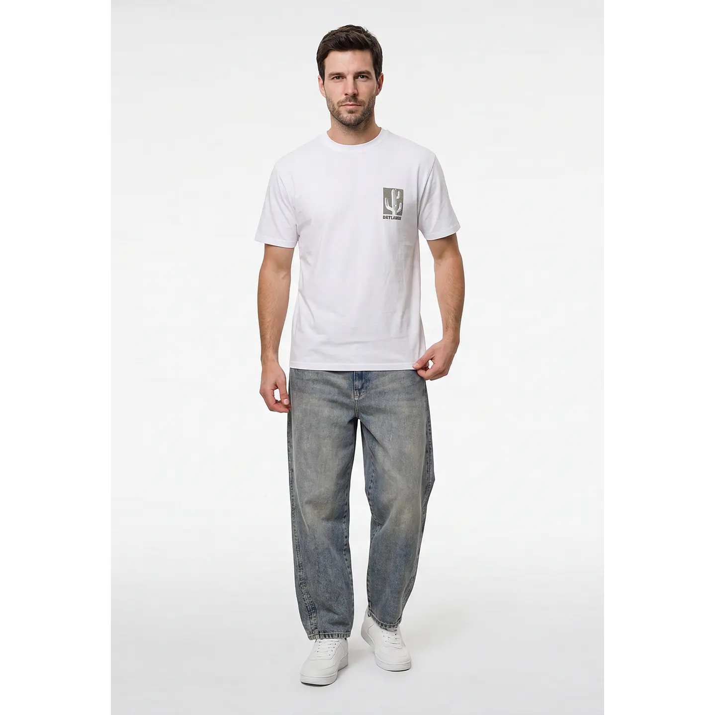 Polera Phoenix Hombre Blanco 4