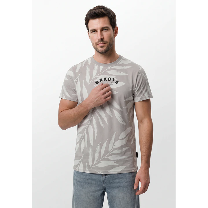 Polera Dakota Hombre Gris 1