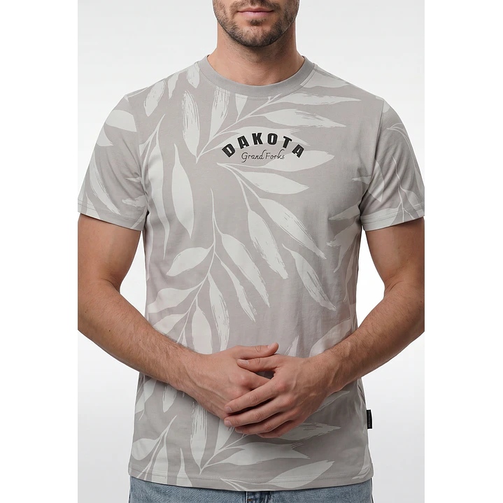 Polera Dakota Hombre Gris 2