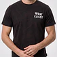 Polera Coast Hombre Negro - Miniatura 2