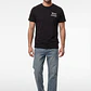 Polera Coast Hombre Negro - Miniatura 4