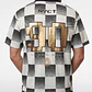 Polera Retro Fútbol Hombre Gris - Miniatura 3