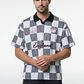 Polera Retro Fútbol Hombre Negro - Miniatura 1