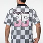 Polera Retro Fútbol Hombre Negro - Miniatura 4