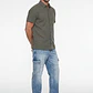 Camisa Lino Hombre Verde - Miniatura 4