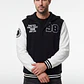 Chaqueta College Hombre Manga Larga Negro - Miniatura 1