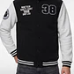 Chaqueta College Hombre Manga Larga Negro - Miniatura 2