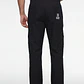 Pantalón Straight Hombre Casual Negro - Miniatura 2