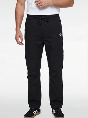 Pantalón Straight Hombre Casual Negro