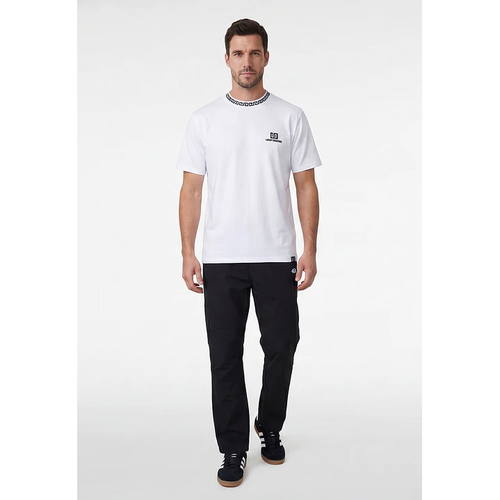 Pantalón Straight Hombre Casual Negro 3