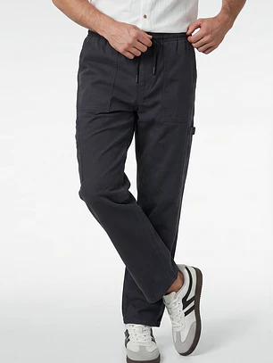 Pantalón Ballon Hombre Negro