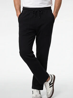 Buzo Recto Jogger Hombre Negro