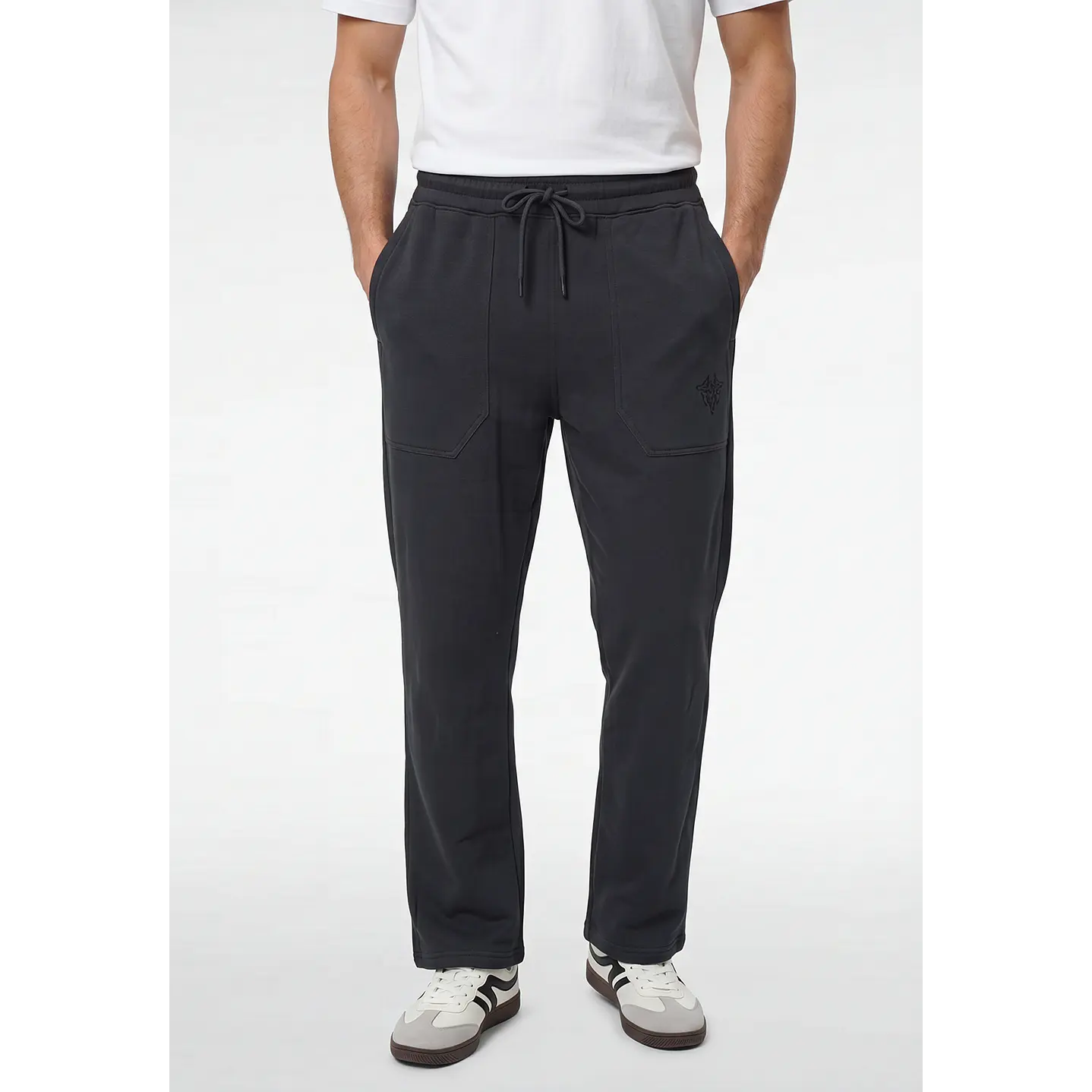 Buzo Recto Jogger Hombre Gris 1