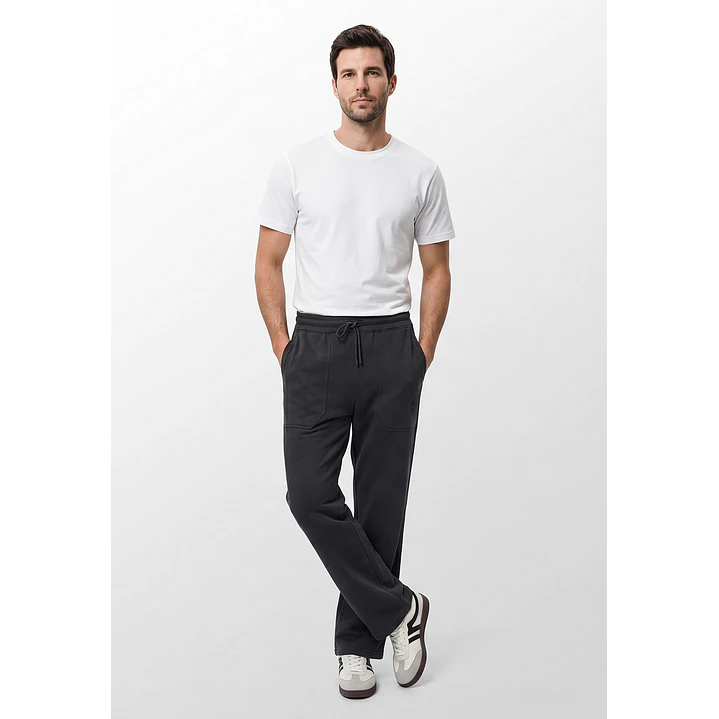Buzo Recto Jogger Hombre Gris 3